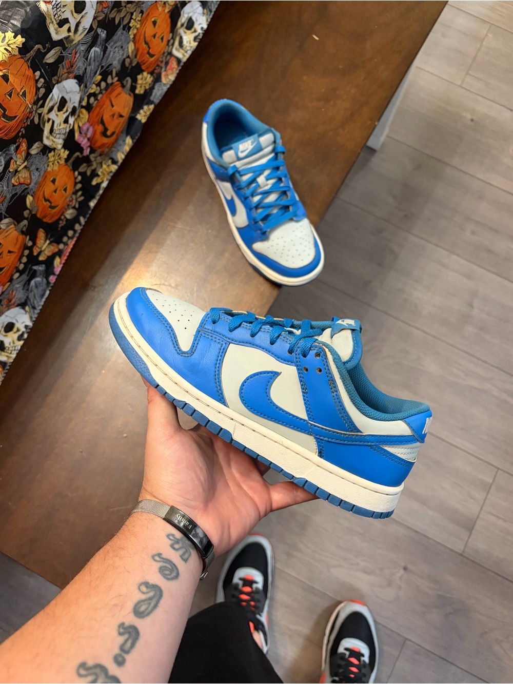 Men’s Nike Dunk Low ‘Detroit Lions Size 7.5